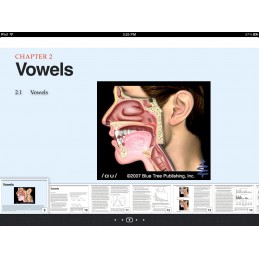 Speech Articulation iBook vowels thumbnail navigation