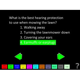 Hearing Protect Health Fair Mobile App quiz