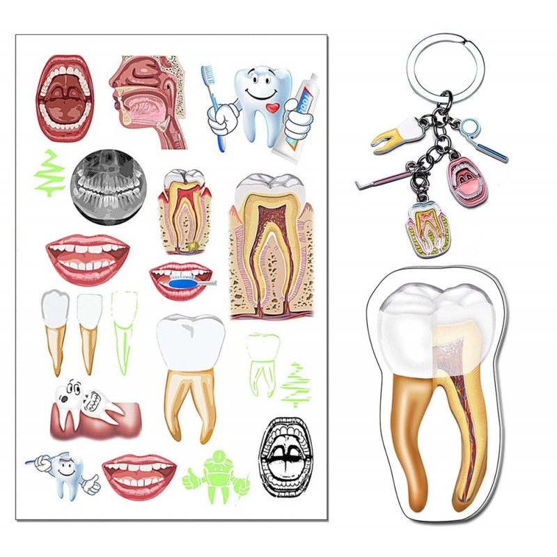 Dental Tattoo Gift Set
