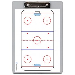 Hockey Dry Erase Clipboard front