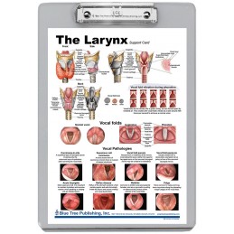 Larynx Dry Erase Clipboard back