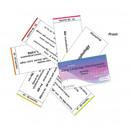 Early Language Development Pocket Charts front view