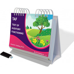 TAF - Test of Auditory Functioning Book is out of stock but we are still taking orders.
