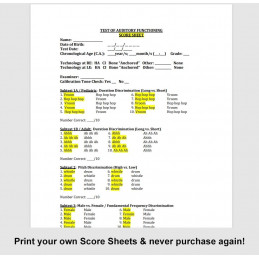 Print your own score sheets