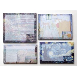 Impressionist Art Stick Note single pack