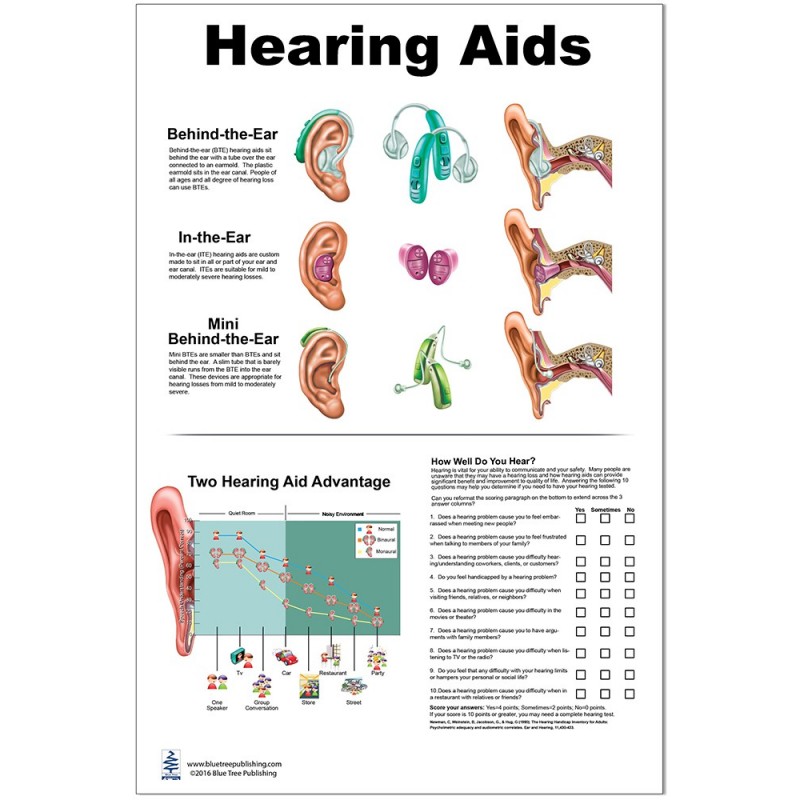 Hearing Aids Large Poster